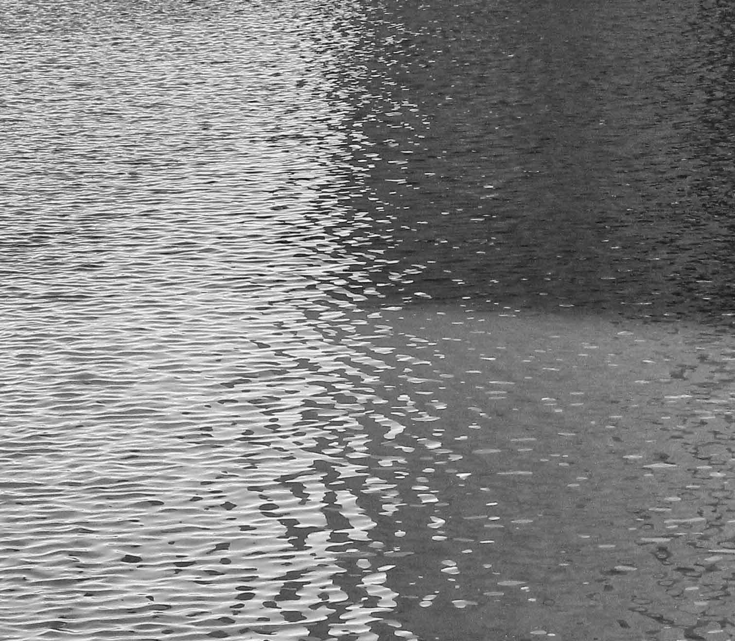 Light refracting through water droplets