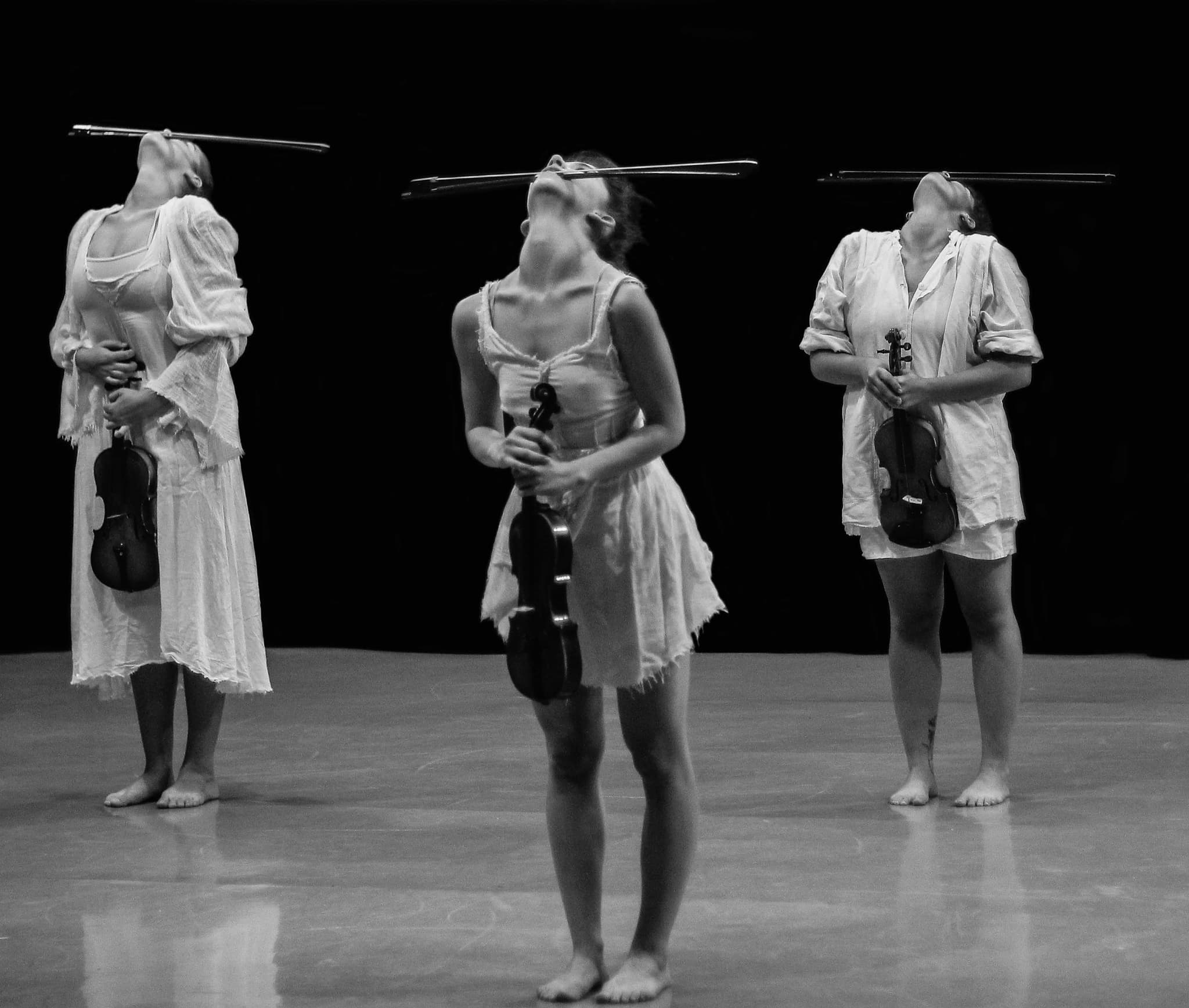 Motion blur of a spinning flamenco dress