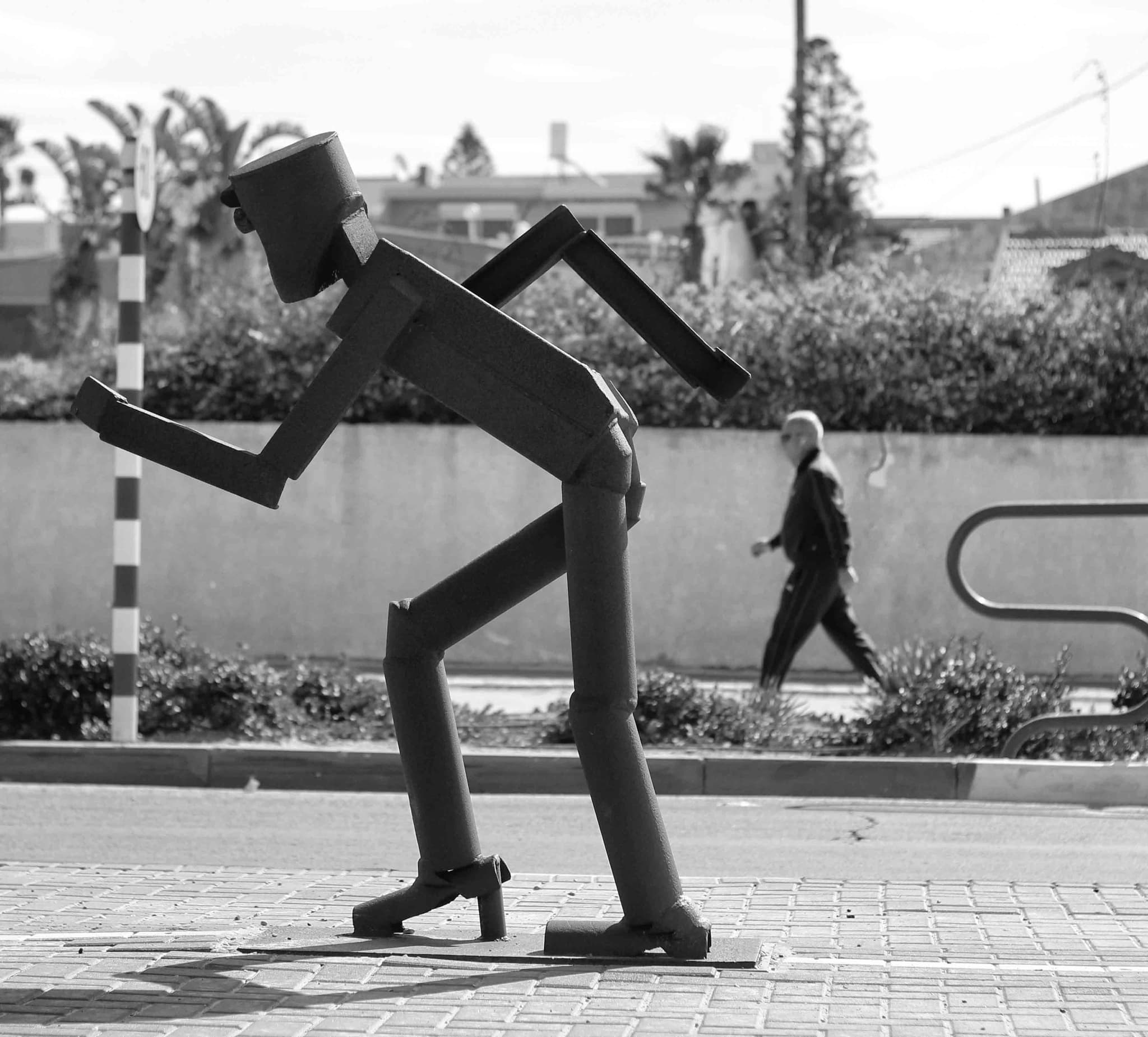 Close-up of weathered hands