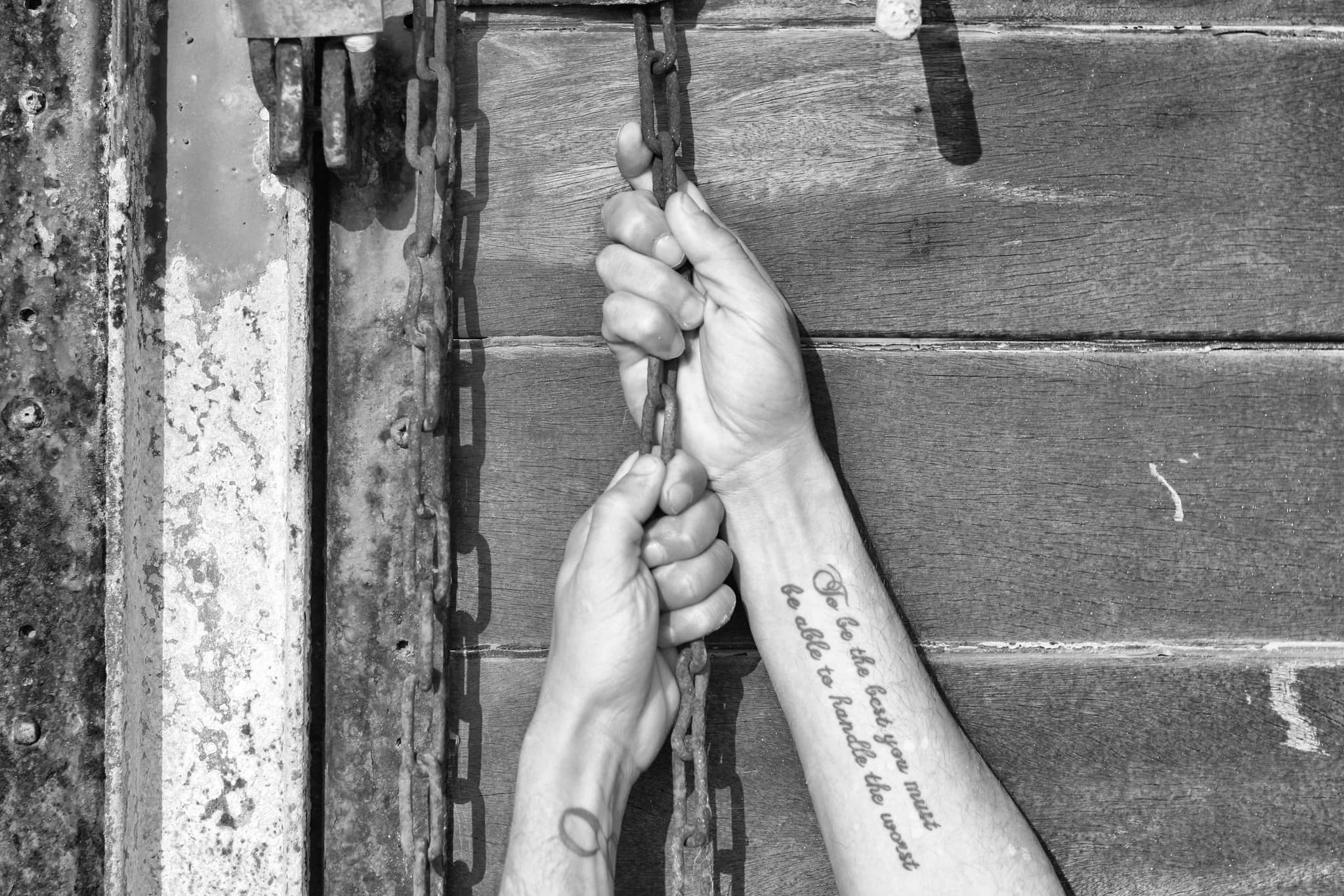 Eye reflected in a broken mirror