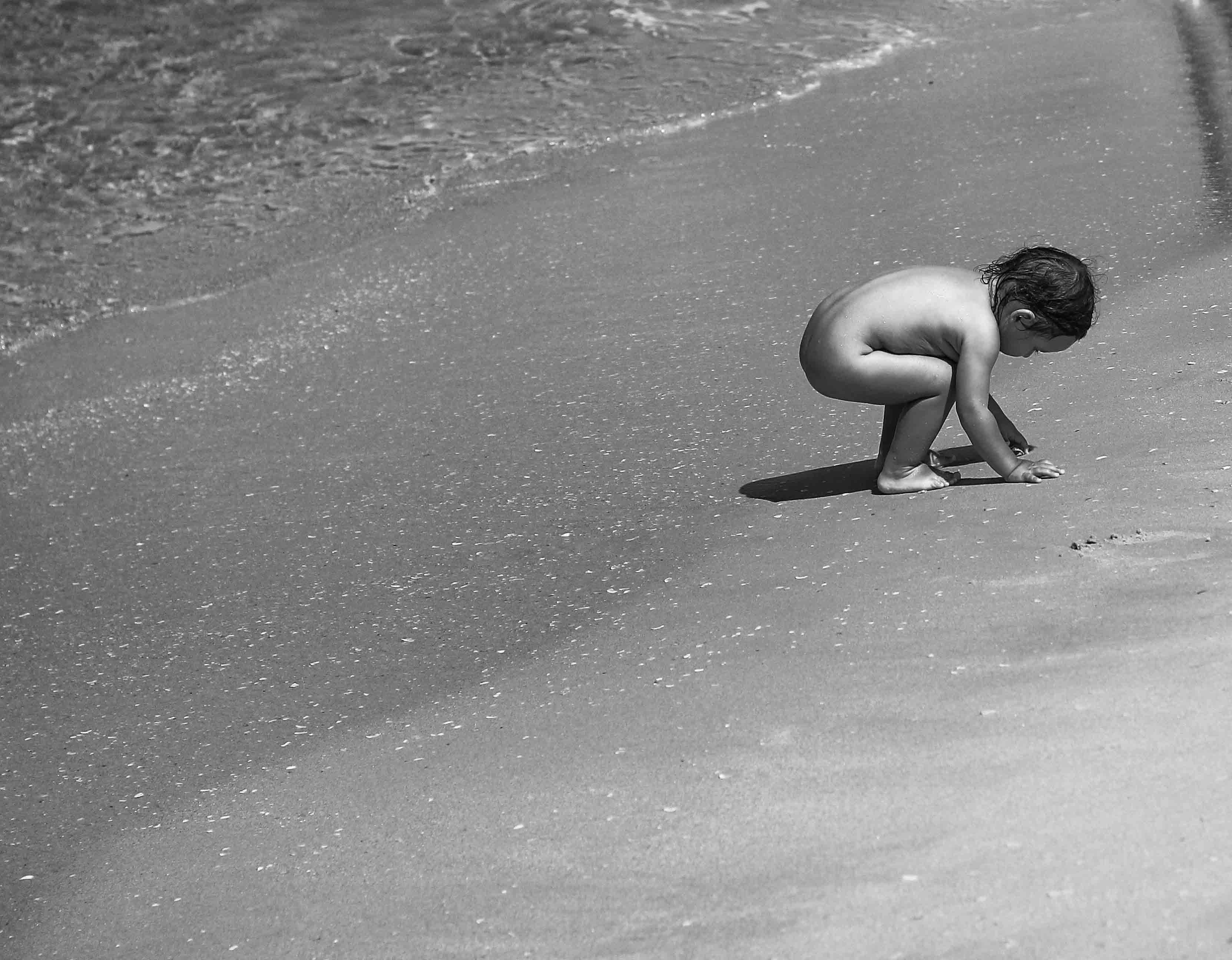Craggy cliffs meeting the ocean