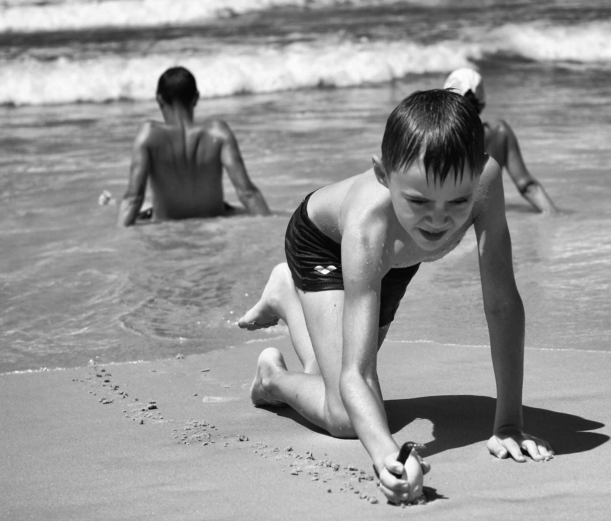 Pier stretching into the sea