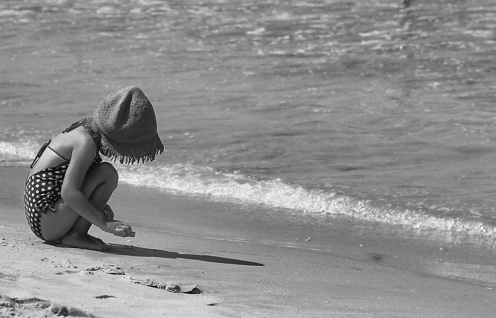 Storm clouds gathering over water