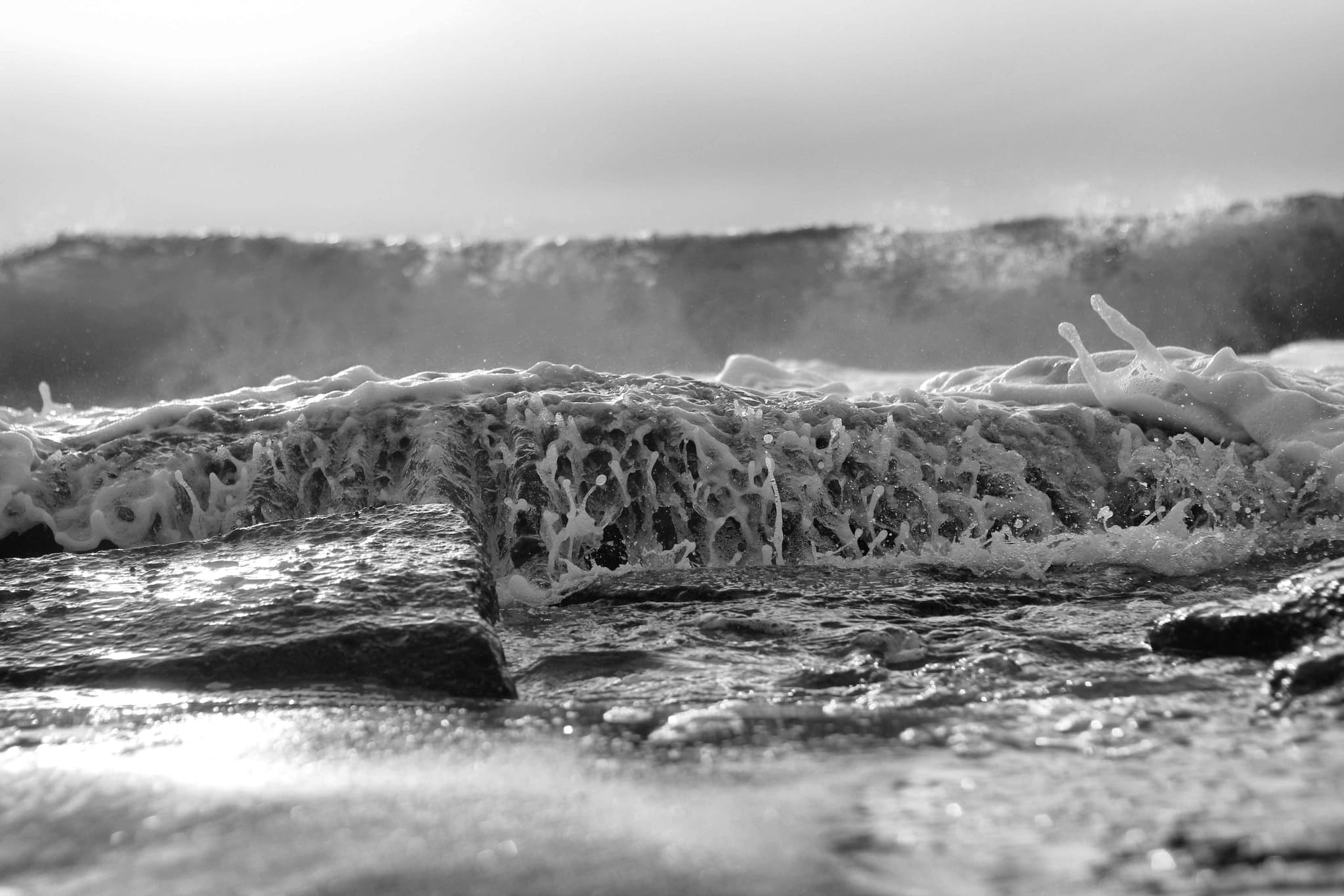 Sunset colors on the water