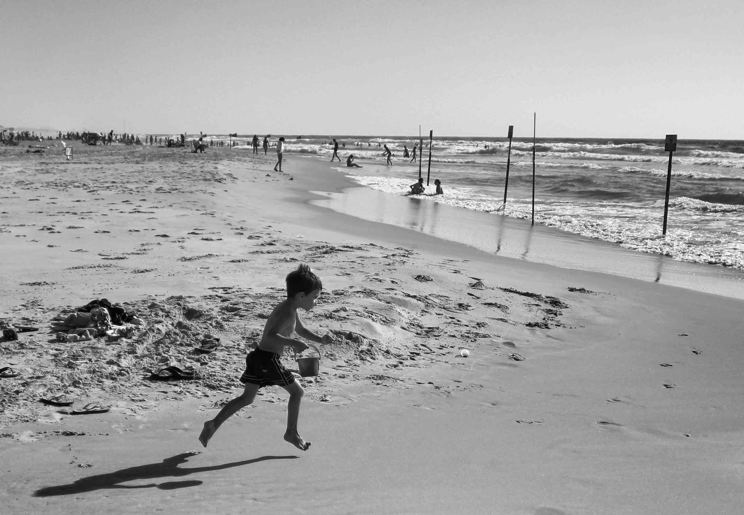 Aerial view of turquoise coastal waters